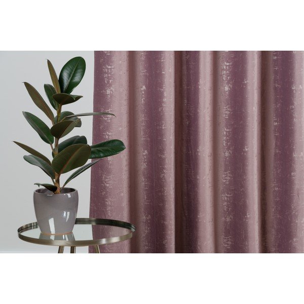 Różowa zasłona 140x260 cm Scento – Mendola Fabrics-image-3