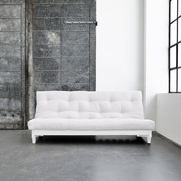 Sofa rozkładana Karup Fresh White/Natural
