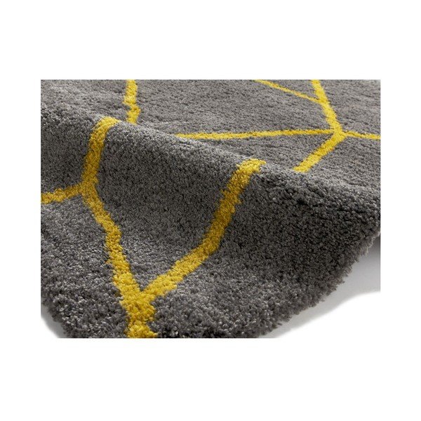 Szaro-żółty dywan Think Rugs Royal Nomadic Grey & Yellow, 120x170 cm-image-2