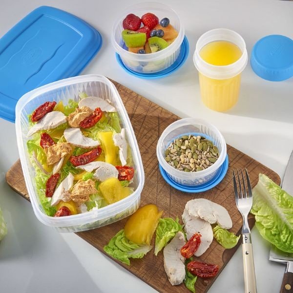 Pojemnik na żywność z pokrywką Addis Seal Tight Round Foodsaver, 1,5 l-image-2
