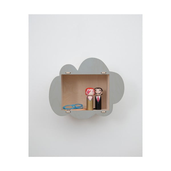Półka dla dzieci z drewna brzozowego Little Nice Things Cloud
