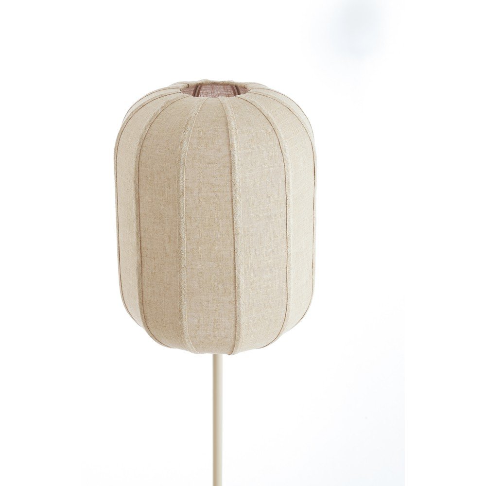 Kremowa lampa stojąca z tekstylnym kloszem (wysokość 165 cm) Solune – Light & Living (zdjęcie 7)