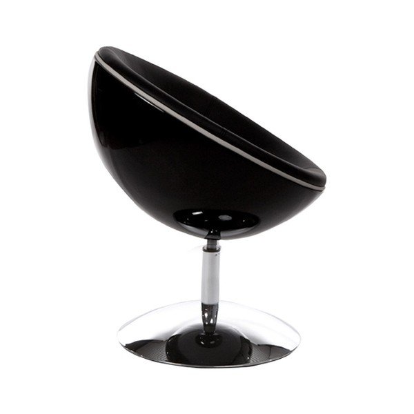 Czarny fotel obrotowy Kokoon Sphere-image-4
