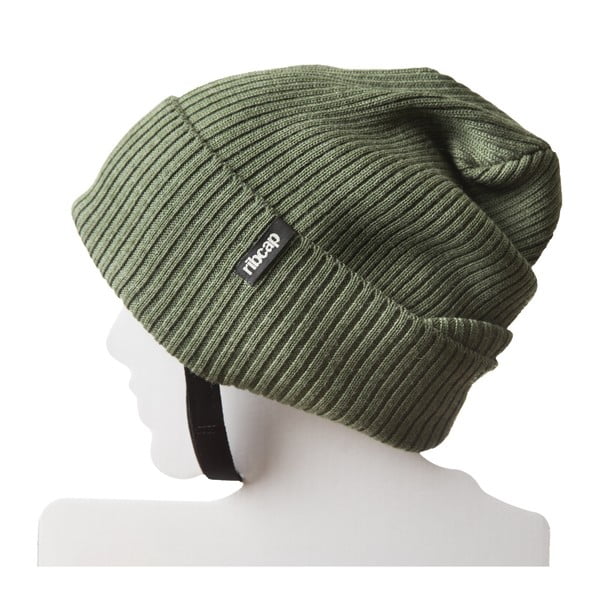 Zielone czapka ochronna Ribcap Lenny, M