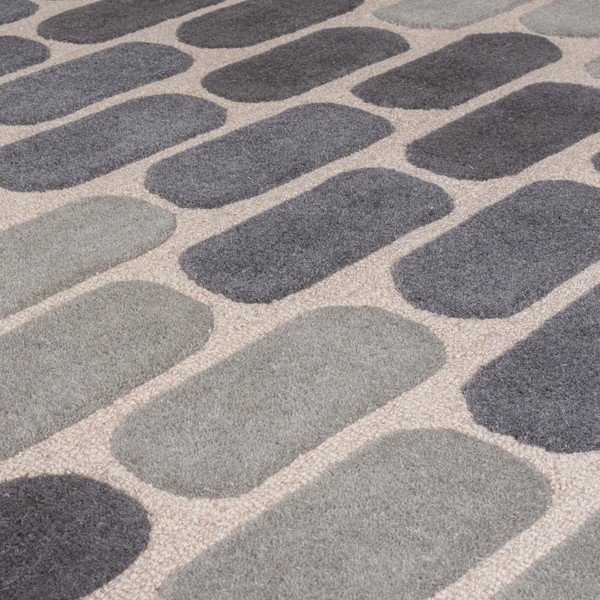 Szary dywan wełniany Flair Rugs Fossil, 160x230 cm-image-2