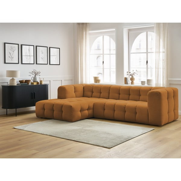 Narożnik w kolorze ochry (lewostronny) Cloud – Bobochic Paris-image-1