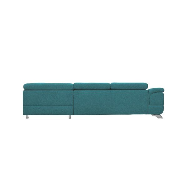 Turkusowy rozkładany narożnik prawostronny Windsor & Co Sofas Gamma-image-1