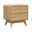 Szafka nocna w dekorze dębu w naturalnym kolorze Cassie – Støraa