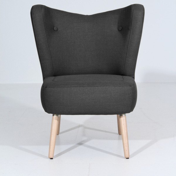 Czarny fotel Max Winzer Sari-image-1