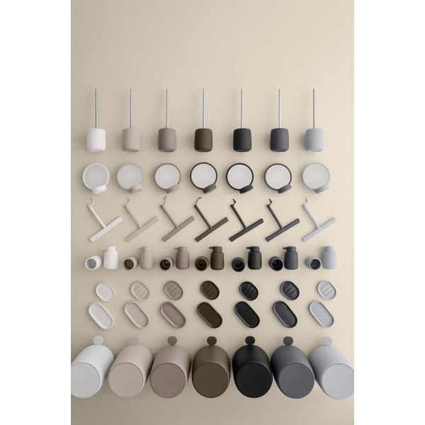 Szaroczarny kubek na szczoteczki do zębów Blomus Sono-image-2