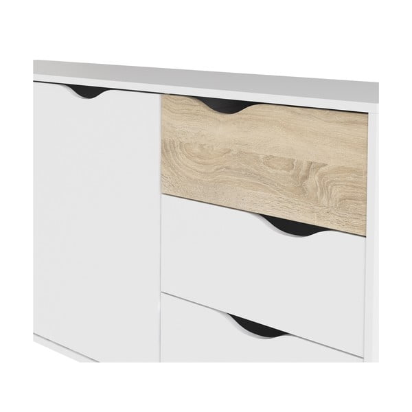 Biała komoda 147x82x39 cm Oslo – Tvilum-image-4