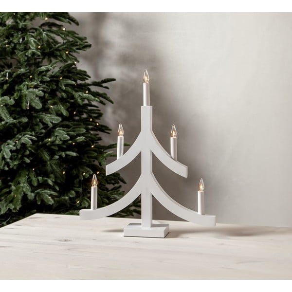 Biała świąteczna dekoracja świetlna Pagod – Star Trading-image-1