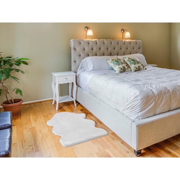 Biały dywan Universal Fox Liso, 60x90 cm-image-1