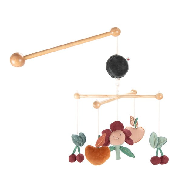 Grająca karuzela nad łóżeczko Pomme des Bois – Moulin Roty-image-1