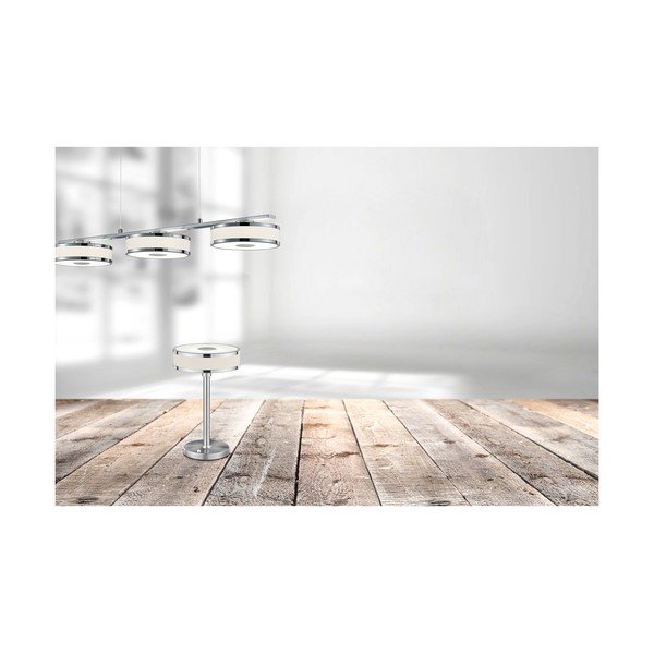 Lampa wisząca LED Trio Agento w srebrnym kolorze, dł. 1,15 m-image-2