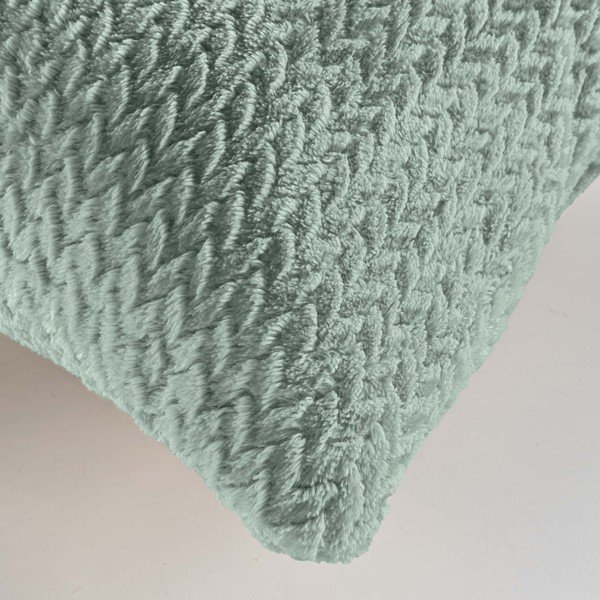 Poduszka dekoracyjna z mikfroflaneli 45x45 cm Flanela – douceur d'intérieur-image-2