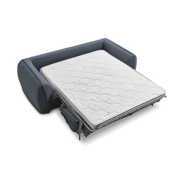 Niebieska sofa do spania/rozkładana 236 cm Archimede – Bobochic Paris-image-4