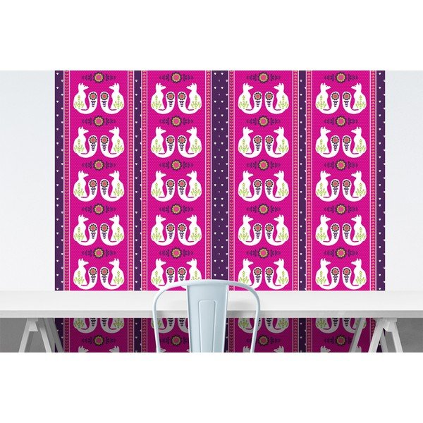 Tapeta flizelinowa Białe lisy-image-2