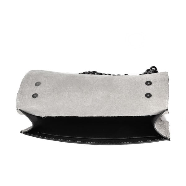 Beżowa skórzana kopertówka Renata Corsi Fiona I-image-3