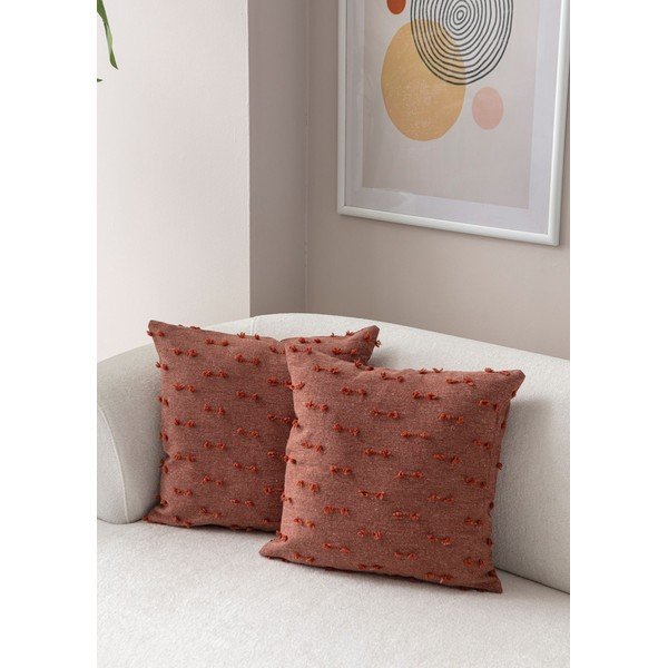 Poszewki na poduszki zestaw 2 szt. 43x43 cm Tuffet – Mioli Decor-image-1