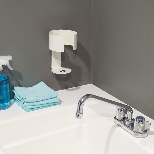 Uchwyt ścienny do pojemnika na chusteczki ze stali nierdzewnej iDesign Clean-image-1