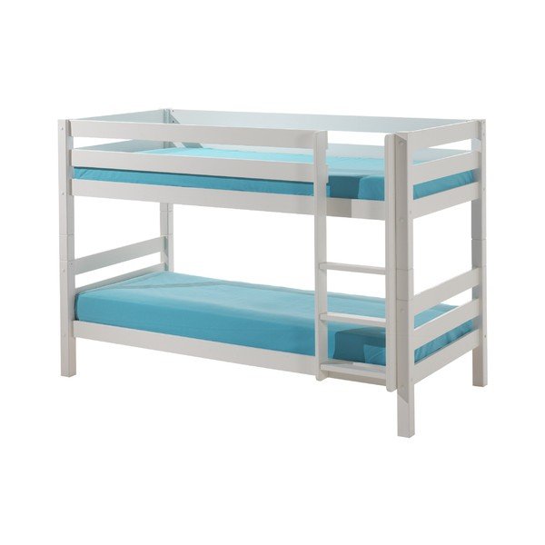 Białe dziecięce łóżko piętrowe Vipack Pino, wys. 140 cm-image-1