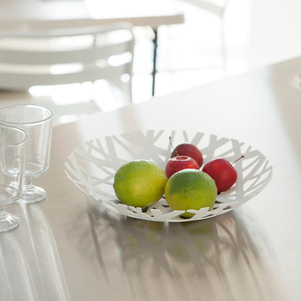 Biały koszyk na owoce YAMAZAKI Tower-image-2