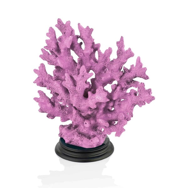 Fioletowa dekoracyjna figurka koralowca The Mia Coral, 25x23 cm