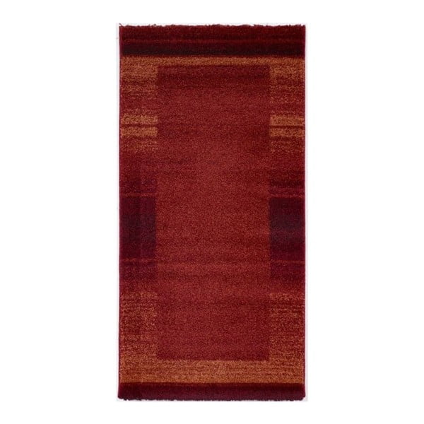 Czerwony dywan Calista Rugs Jaipur, 67x130 cm