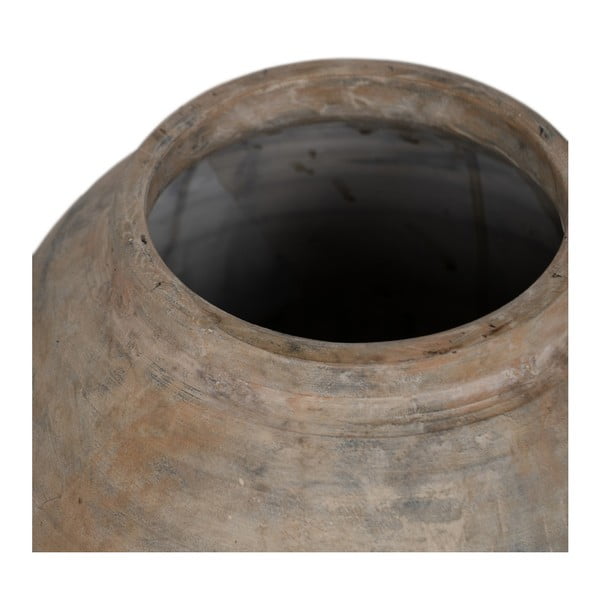 Brązowy ceramiczny wysoki wazon (wysokość 49 cm) Antigo – Ixia-image-1