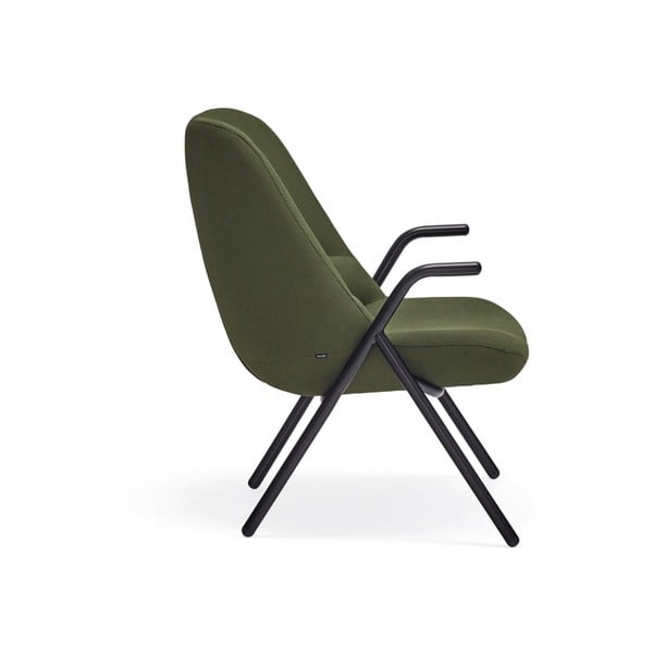Zielony fotel Teulat Dins, wys. 90 cm-image-4