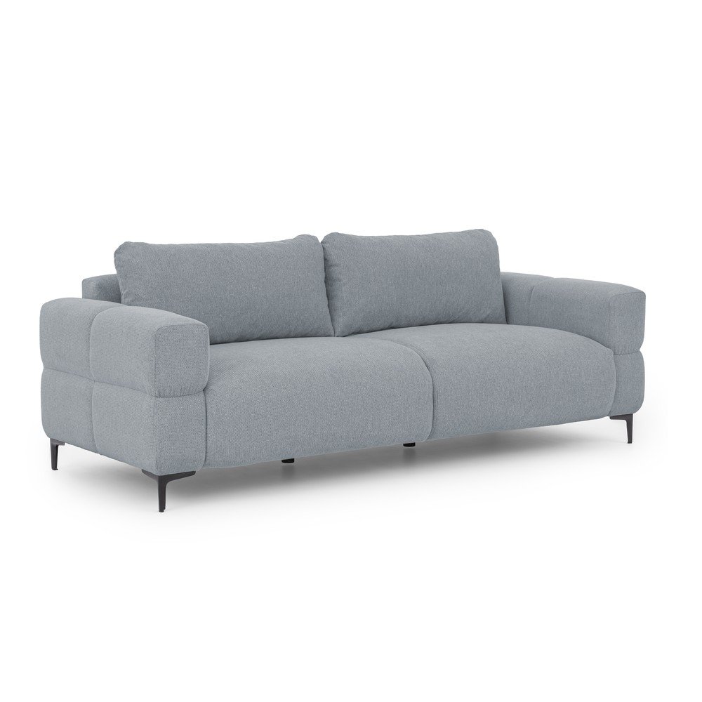 Szaroniebieska sofa 217 cm Helio – Ropez