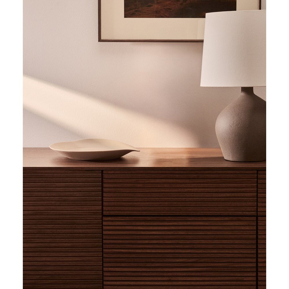 Taca dekoracyjna ceramiczna ø 30 cm Ebenor – Kave Home (zdjęcie 2)