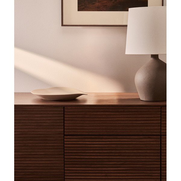 Taca dekoracyjna ceramiczna ø 30 cm Ebenor – Kave Home-image-1