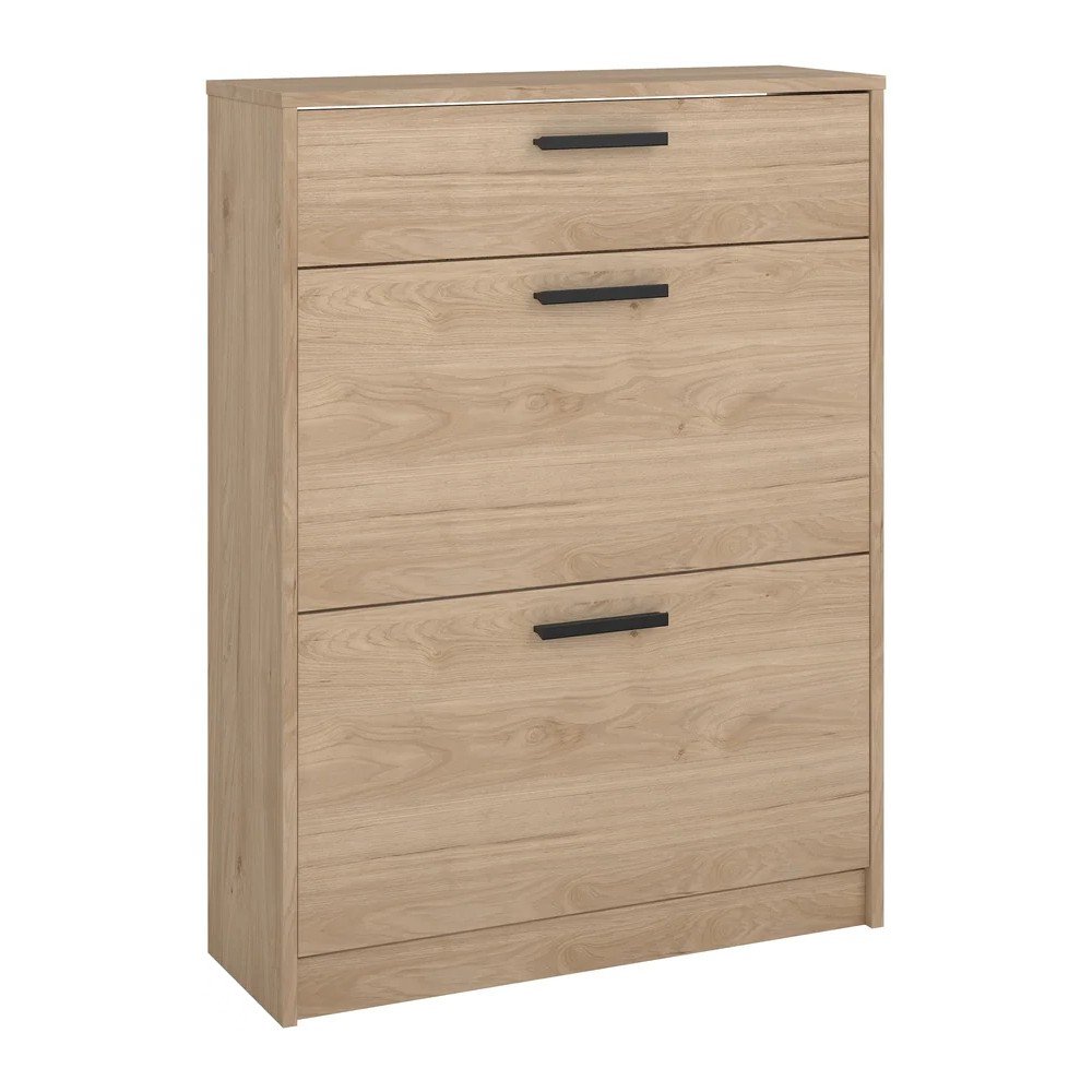 Uchylna szafka na buty w dekorze dębu w naturalnym kolorze 70x94x24 cm Escape – Tvilum