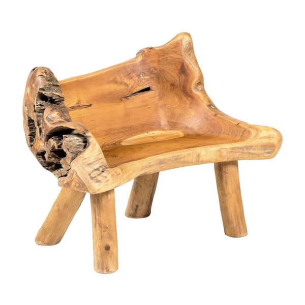Krzesło ogrodowe z drewna tekowego Massive Home Lisa Halliwell