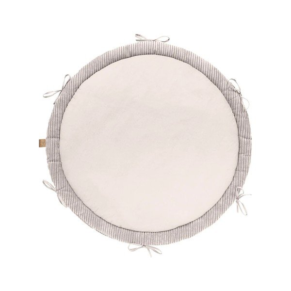 Beżowy kokon dla niemowląt 100x100 cm – Meowbaby-image-2