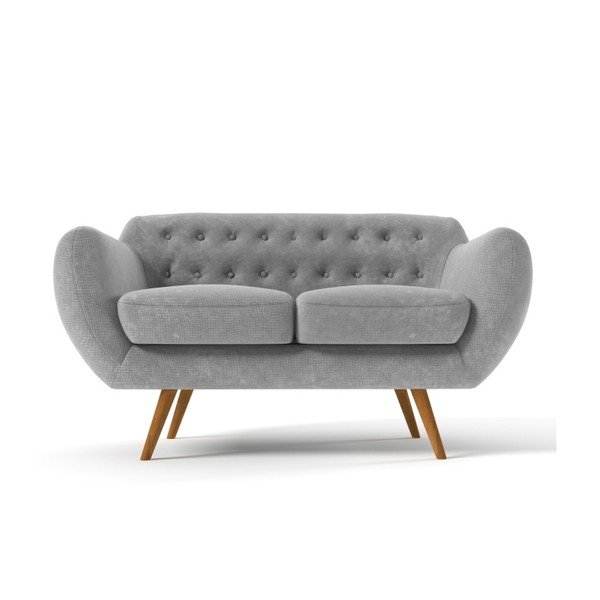 Dwuosobowa sofa Indigo, szara