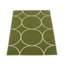 Ciemnozielony dywan odpowiedni na zewnątrz 70x100 cm Boo Dark Olive – Pappelina