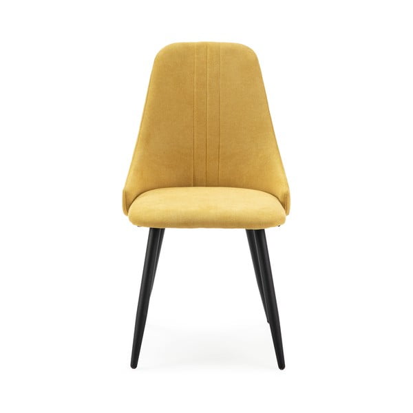 Żółte krzesła zestaw 4 szt. Mani – Marckeric-image-2