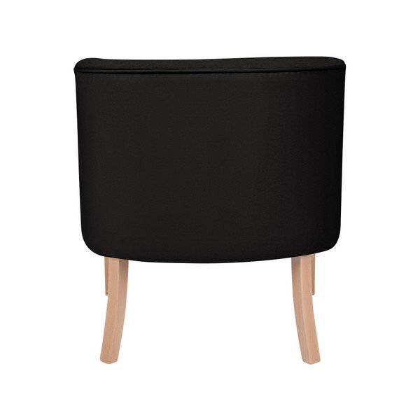 Czarny fotel Micadoni Home Rigo-image-4