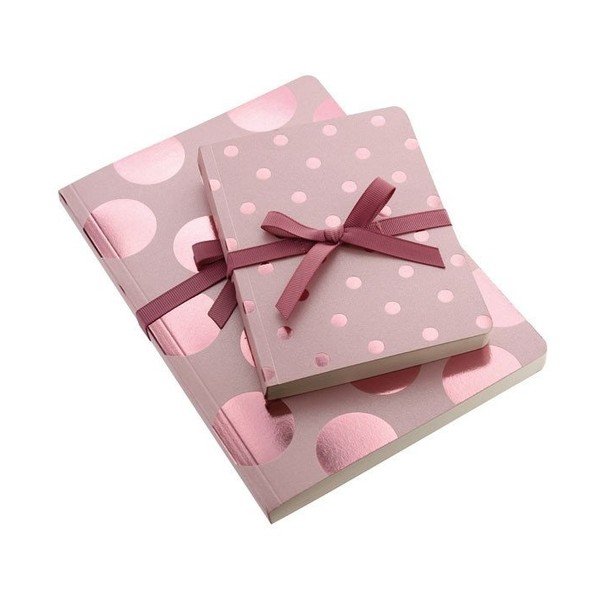 Notes A5 GO Stationery Polka Blush-image-1