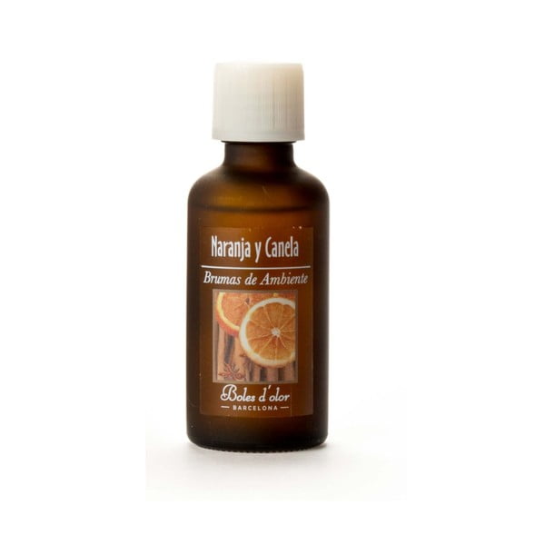 Olejek do dyfuzora ultradźwiękowego o zapachu pomarańczy i cynamonu Boles d´olor Naranja y Canela, 50 ml