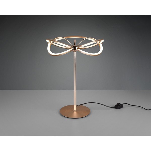 Lampa stołowa LED ze ściemniaczem w kolorze mosiądzu (wysokość 50 cm) Charivari – Trio-image-1