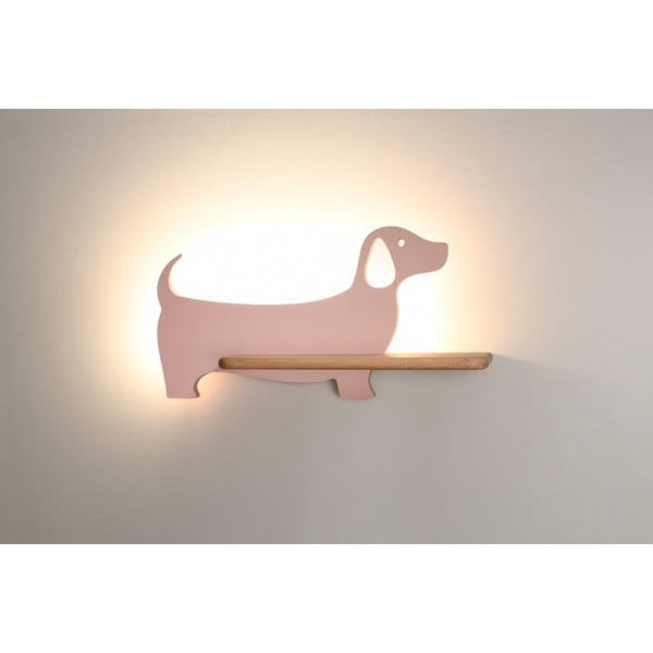 Różowa lampa dziecięca Dog – Candellux Lighting-image-4