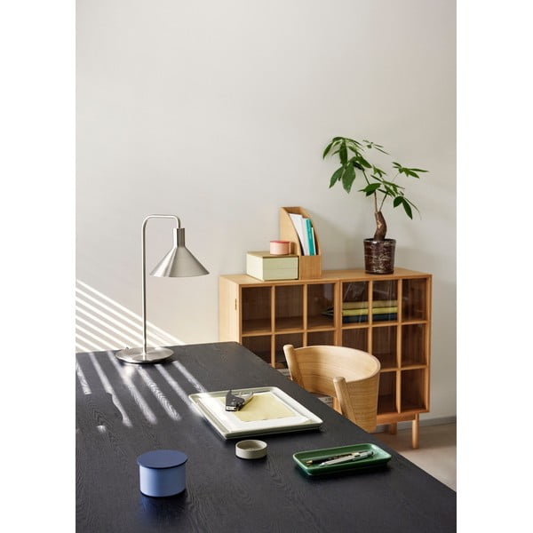 Dekoracyjny metalowy pojemnik z pokrywką District – Hübsch-image-3