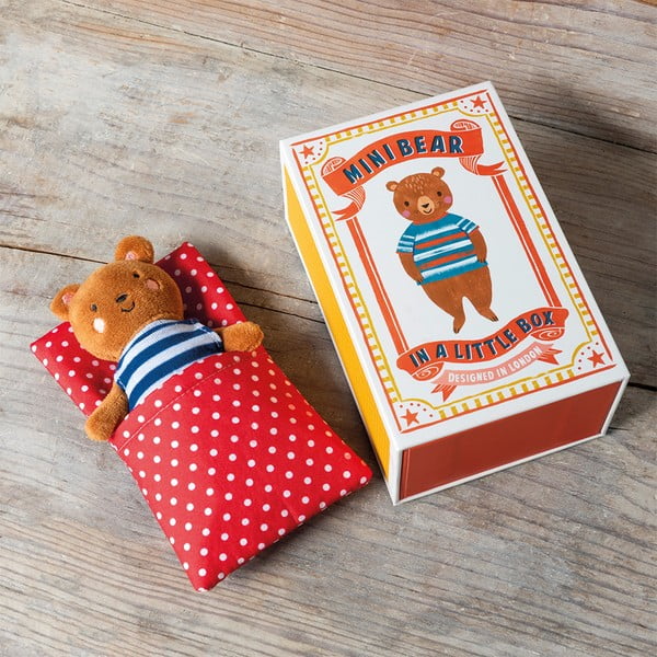 Zabawka pluszowa Mini Bear in a Little Box – Rex London-image-3