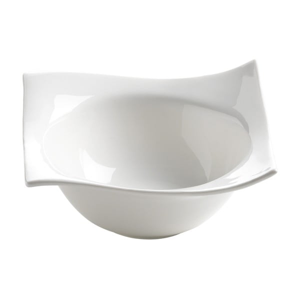 Biały głęboki porcelanowy talerz Motion – Maxwell & Williams
