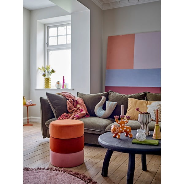 Aksamitny puf Bilbao – Bloomingville-image-1