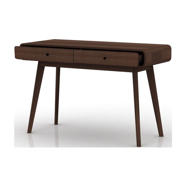 Biurko w dekorze orzecha 50x120 cm Cassie – Støraa-image-2